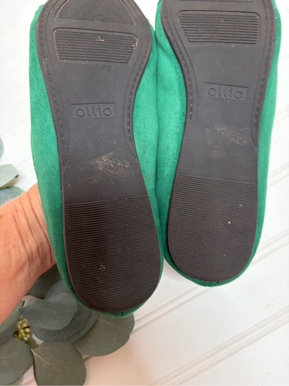 Ollio Faux Suede Ballet Flats - Picture 6 of 8